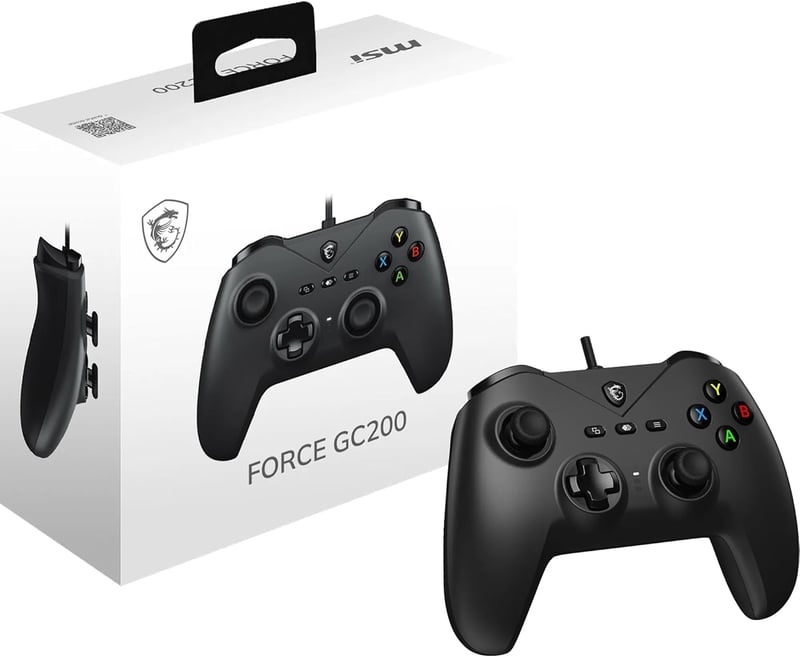 MSI Force GC200 Wired Gamepad Controller White - 6