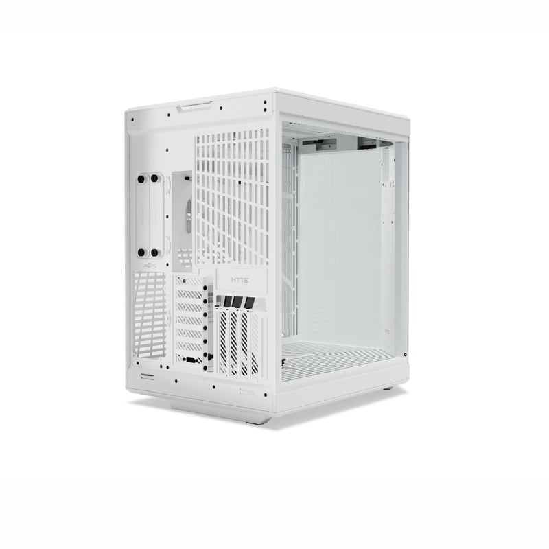 HYTE Y70 Touch Mid-Tower ATX Case Snow White with Integrated Display - 4