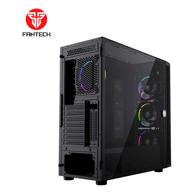 كيس Fantech Hexa XL CG82 Full-Tower أسود - 4