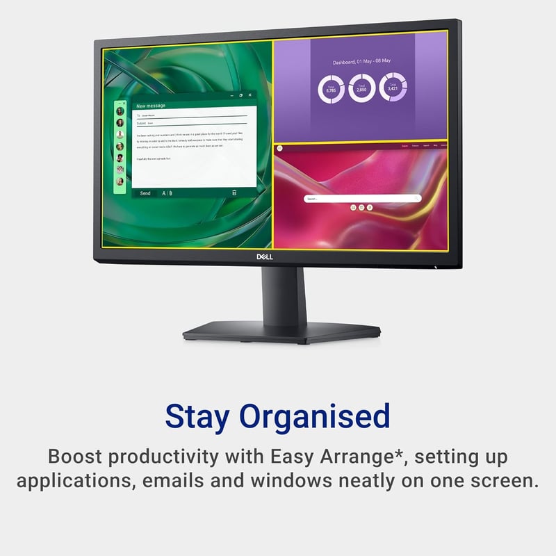 شاشة Dell SE2722H 27″ 1920x1080 75Hz VA - 6