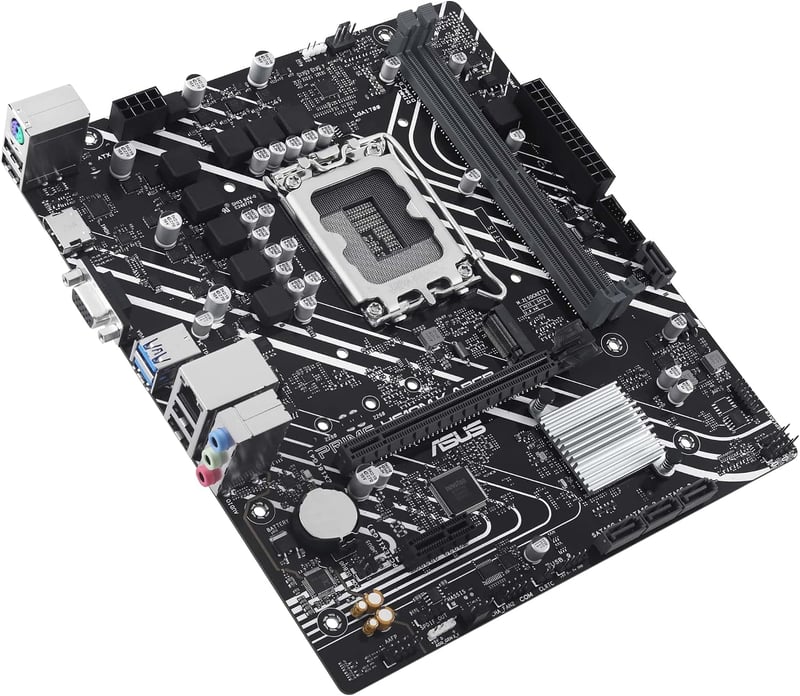 ASUS PRIME H610M-K D4 ARGB LGA 1700 Micro-ATX Motherboard - 6
