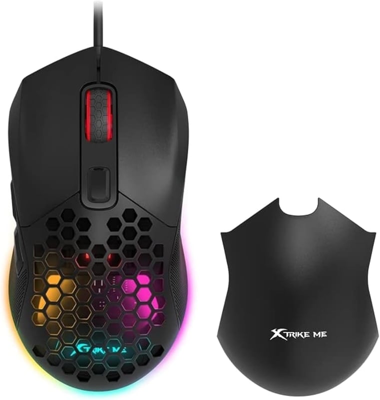 XTRIKE ME GM316 Gaming Mouse 7200 DPI Lightweight RGB - 4