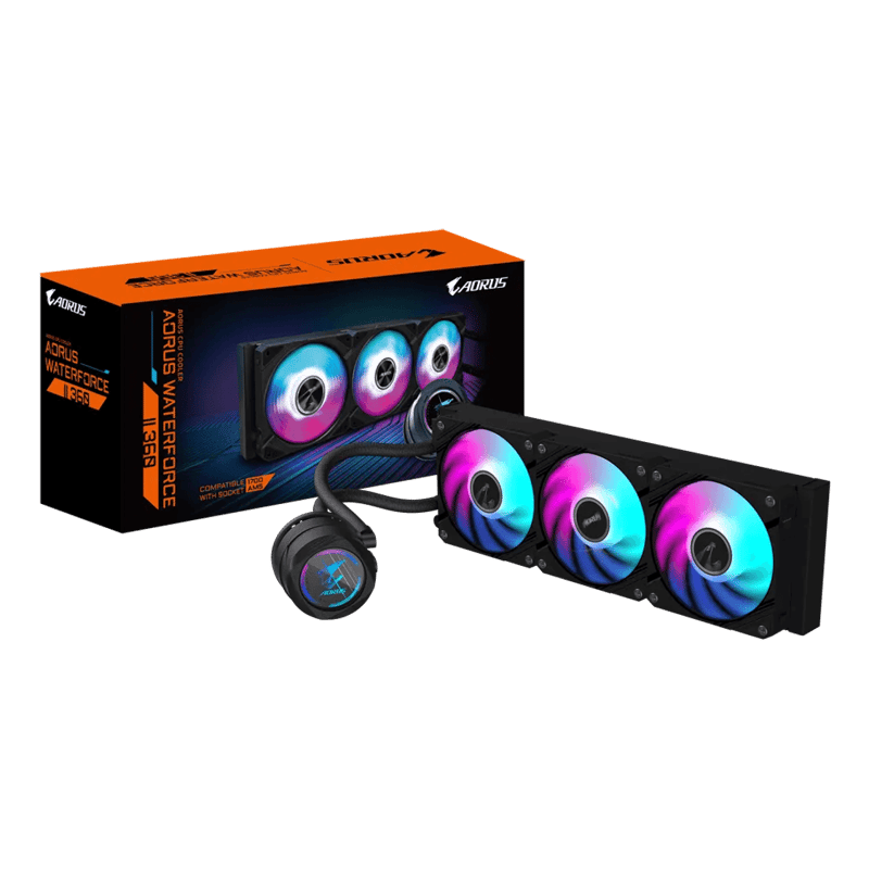 مبرد GIGABYTE AORUS Waterforce II 360mm AIO سائل - 1