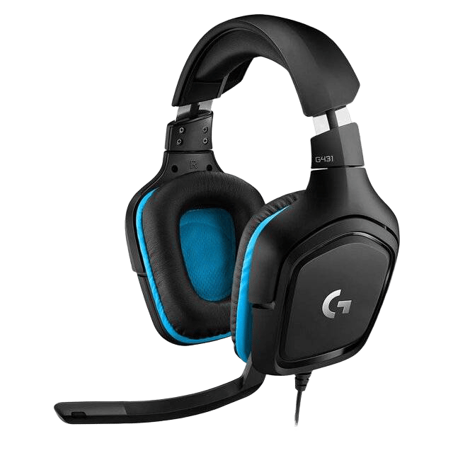 Logitech G431 7.1 Surround Sound Wired Gaming Headset - 4