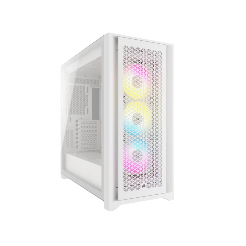 كيس Corsair 5000D iCUE Airflow Mid-Tower White - 1