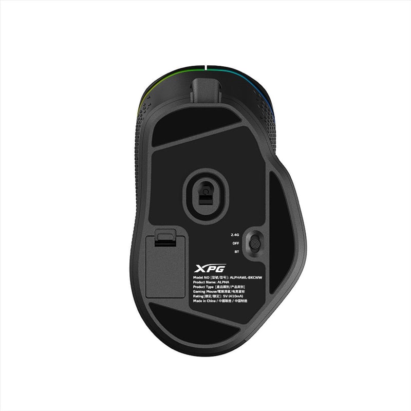 ماوس XPG Alpha 16000 DPI لاسلكي 6 زرار أسود RGB - 6