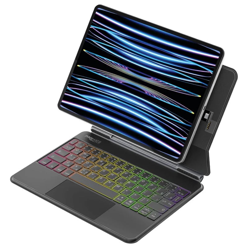 كيبورد Promate FlexKeys-11Pro 60% سيسور لاسلكي RGB - 1