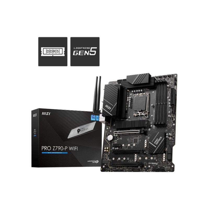 لوحة أم MSI PRO Z790-P Intel Z790 LGA1700 ATX DDR5 - 1
