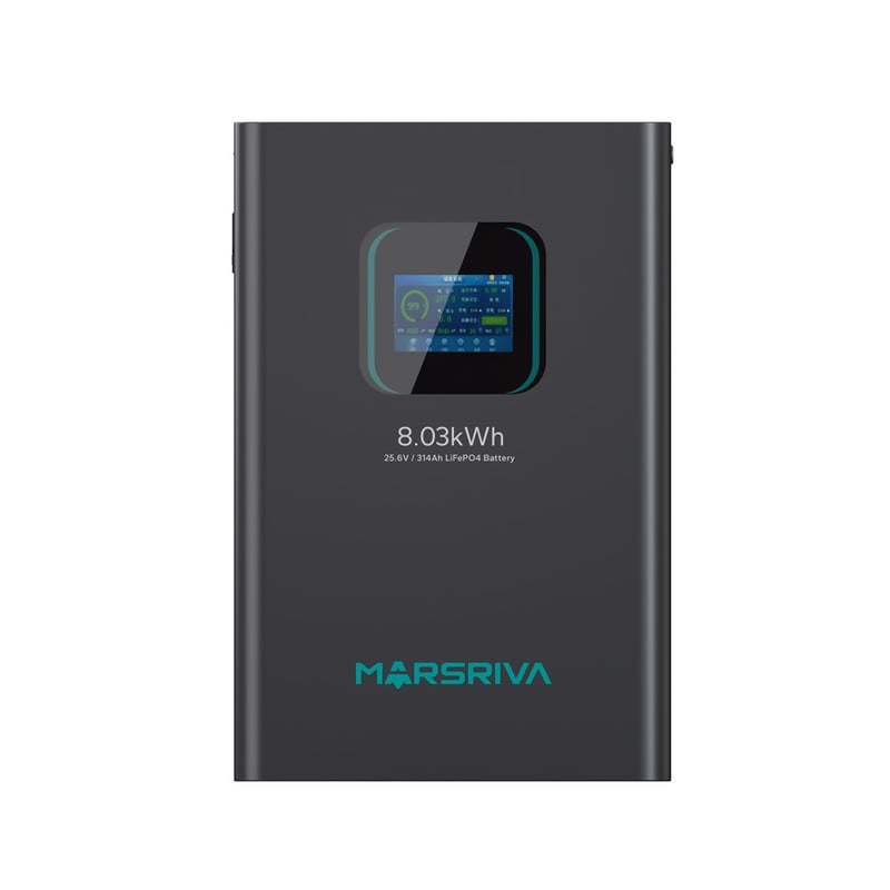 Marsriva MR-LBP24-314-WMT 8.03kWh 24V LiFePO4 Battery - 2
