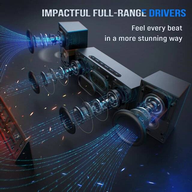 Fifine A22 Speaker Wireless RGB Black - 3