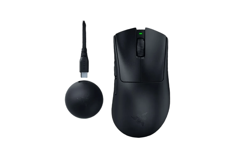 ماوس Razer DeathAdder V4 Pro 45000 DPI Dual-Mode - 4