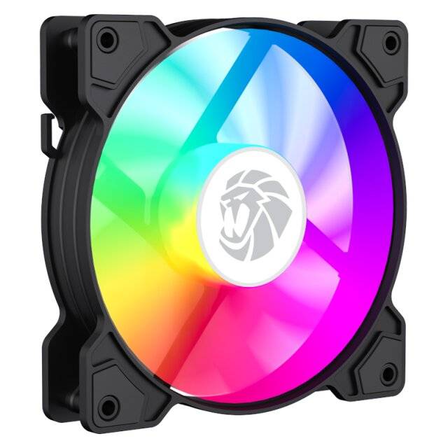 GMX AF12X 120mm Case Fan FRGB Black - 5