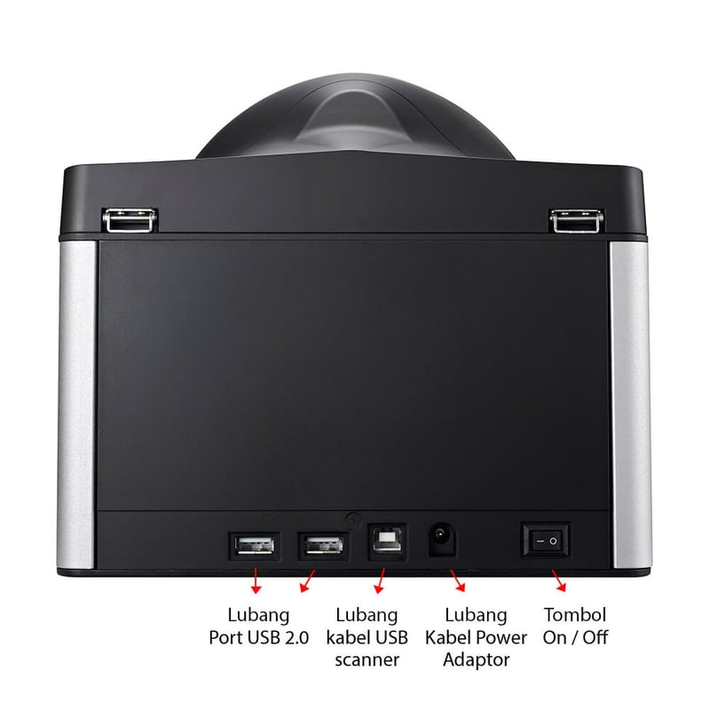 Plustek SecureScan X150 5MP USB Passport Scanner - 5