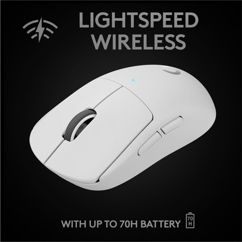 ماوس Logitech G Pro X Superlight 25600 DPI Wireless أحمر - 3