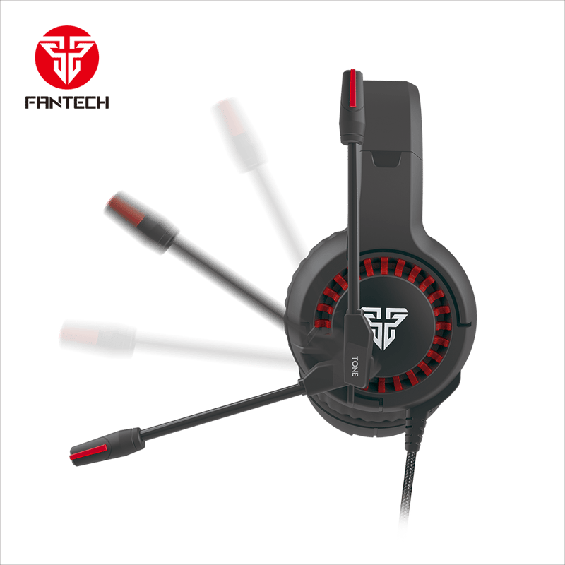 سماعات Fantech HQ55 جيمنق سلكي أسود - 5
