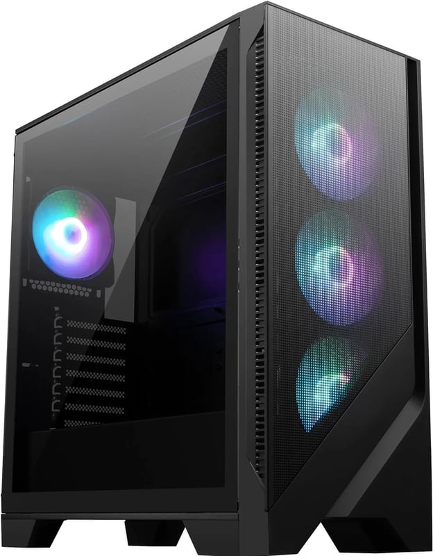 كيس MSI MAG Forge 320R Mid-Tower Airflow أسود - 2