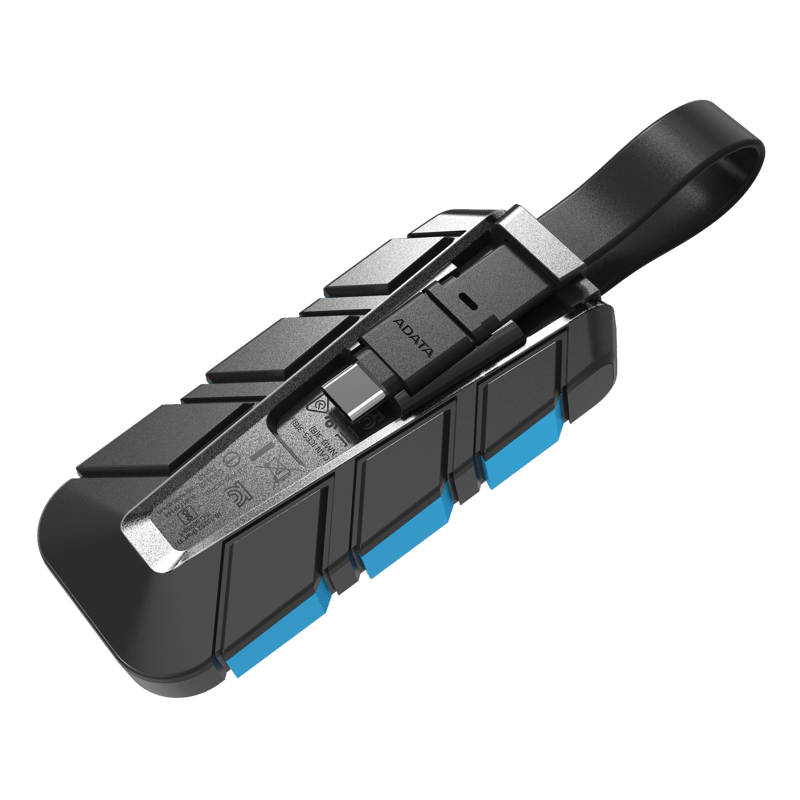 هارد خارجي ADATA SC740 500GB USB 3.2 1050MB/s أزرق - 7