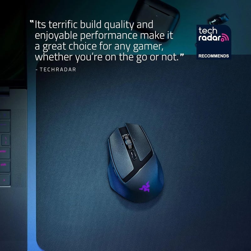 ماوس Razer Basilisk Mobile 18000 DPI لاسلكي RGB أسود - 3