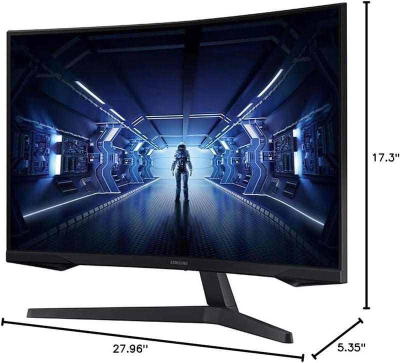 Samsung Odyssey G5 32" QHD 180Hz IPS Gaming Monitor - 4