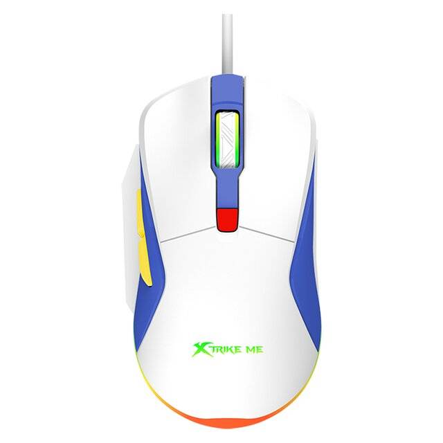 Xtrike Me GM-227 Wired Gaming Mouse 3600 DPI White/Blue - 3