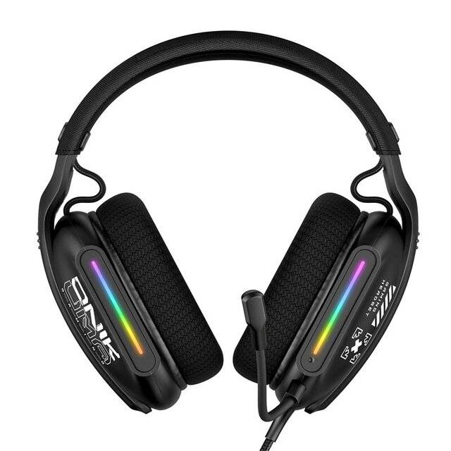 Onikuma X12 Gaming Headset Wired RGB Black - 3