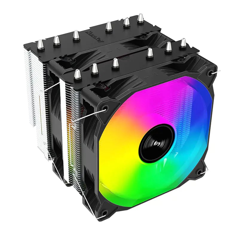مبرد Huntkey Storm T620 Fantasy مبرد هوائي 120mm Dual-Tower 230W ARGB - 5
