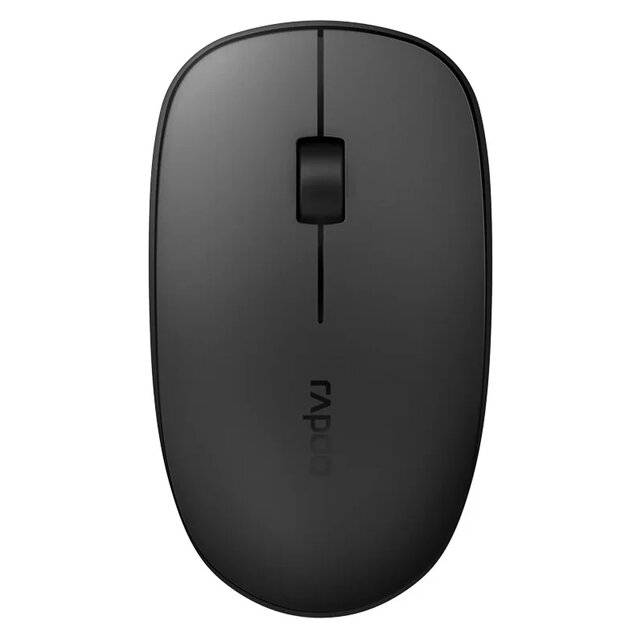 Rapoo M200G Wireless Mouse Silent Click Black - 4