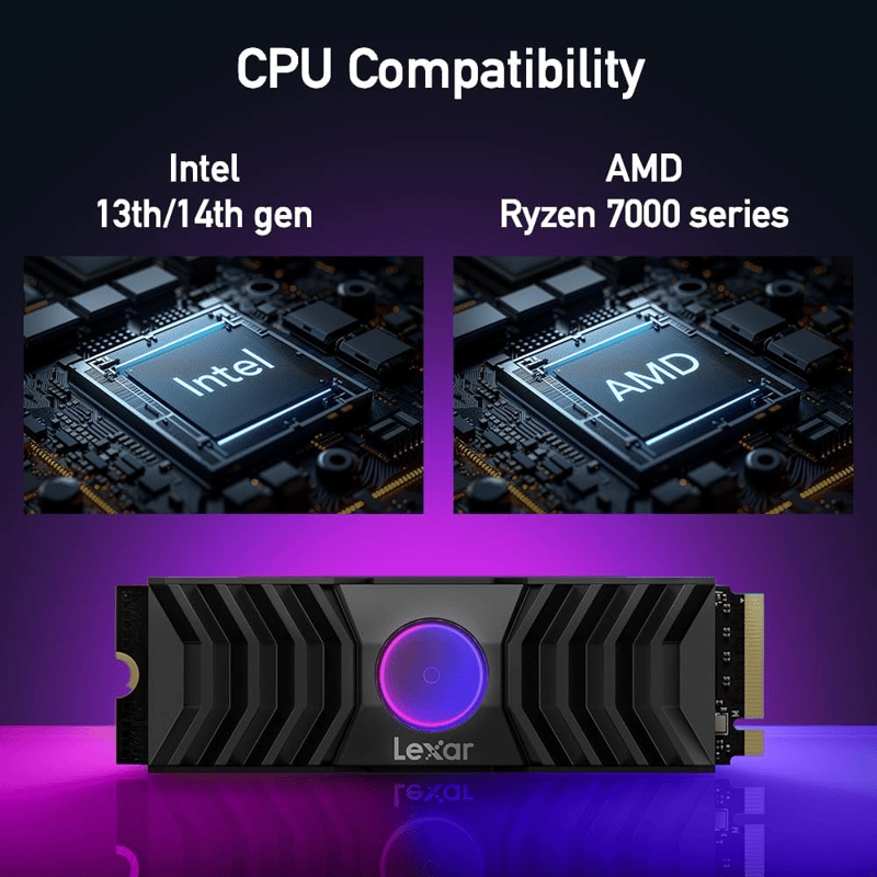 SSD Lexar Professional NM1090 PRO 2TB NVMe M.2 - 5