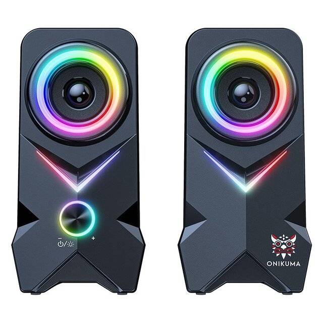 Onikuma L2 RGB USB Powered Wireless Speakers - 2