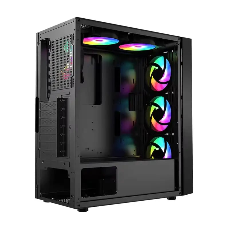 MSI MAG SHIELD 200L Mid-Tower ATX Case Tempered Glass - 3