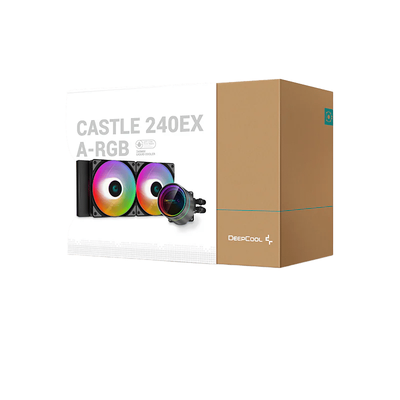 Deepcool Castle 240EX AIO Liquid Cooler 240mm RGB - 6