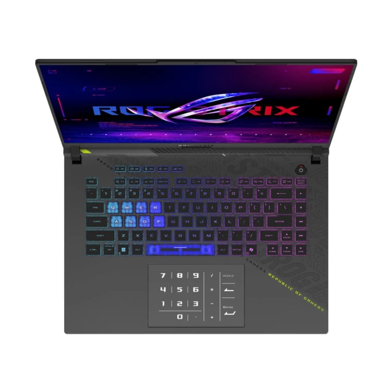 ASUS ROG Strix G16 G614FP-G1S1621W, Ryzen 9-9955HX, 32GB RAM, 1TB SSD, NVIDIA RTX 5070 8GB, 16.0" 2.5K 240Hz, Eclipse Gray - 6