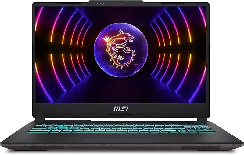 MSI Cyborg 15 15.6" FHD Gaming Laptop Core i5-13420H 16GB RAM 512GB SSD RTX 3050 4GB Blue Light DOS - 5