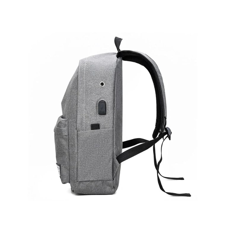 شنطة Raptor Business Travel 15.6″ USB حقيبة رمادي - 4