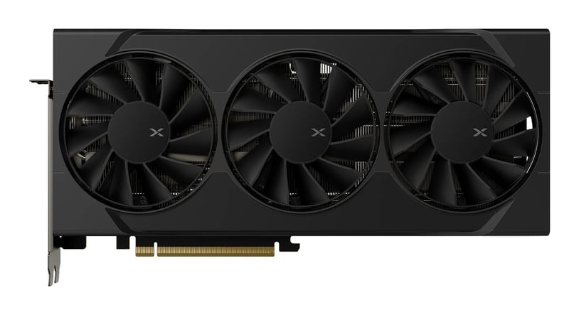 XFX Swift AMD Radeon RX 9060 XT OC Triple Fan Gaming Edition 16GB Graphics Card - 4