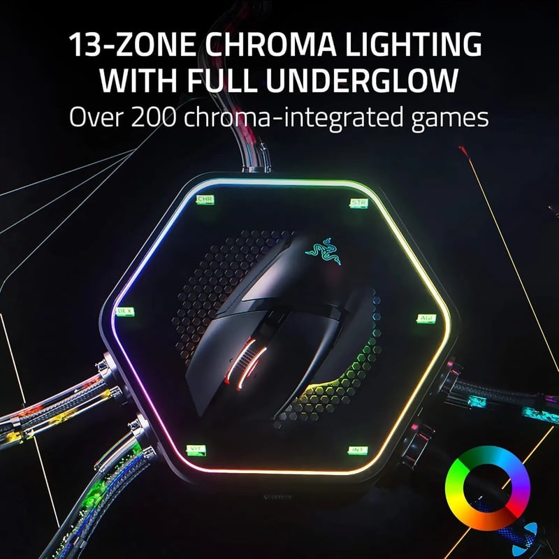 ماوس Razer Basilisk V3 Pro 30000 DPI Wireless RGB - 18