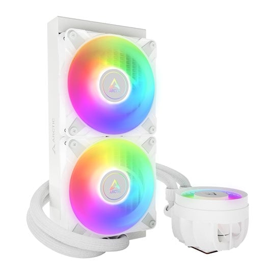 Arctic Liquid Freezer III 240 A-RGB AIO Liquid Cooler White - 6