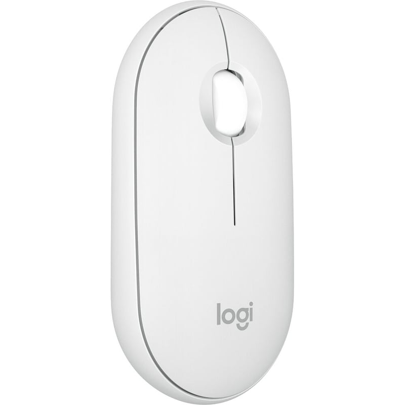 ماوس Logitech Pebble Mouse 2 M350s 4000 DPI بلوتوث أبيض - 1