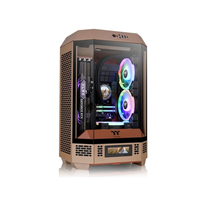 Thermaltake The Tower 300 Micro-Tower ATX Case Gravel Sand Tempered Glass - 13