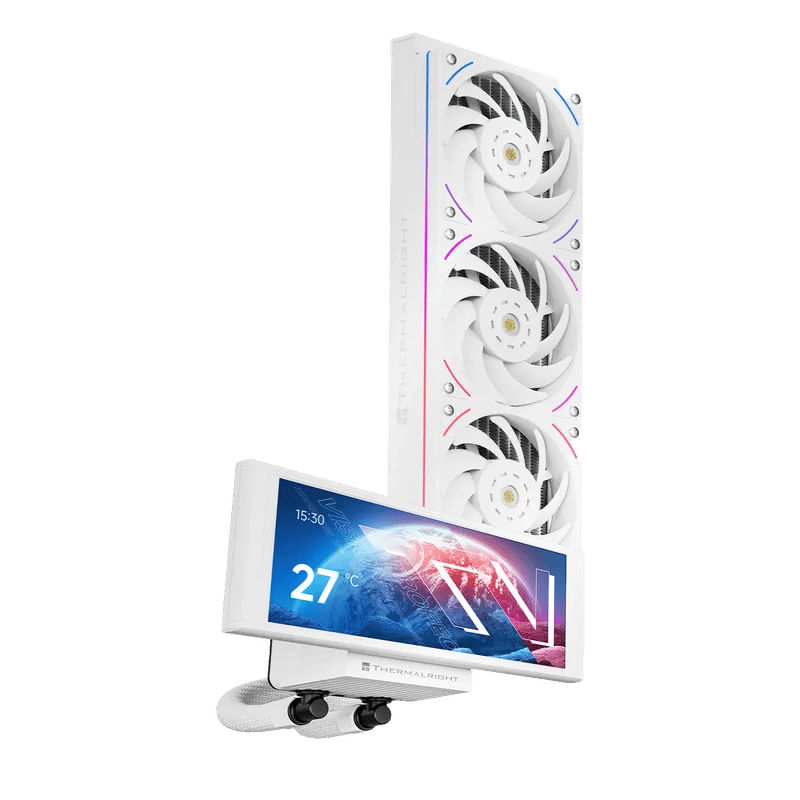مبرد Thermalright Trofeo Vision 360mm AIO سائل ARGB أبيض - 3