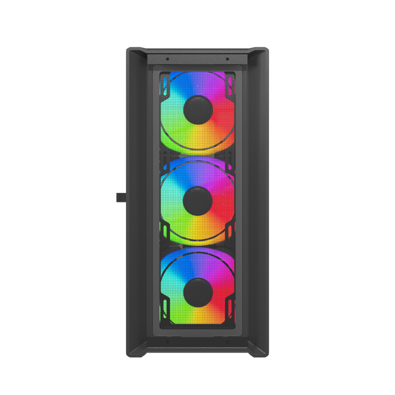 Raptor Falcon Strike Mid-Tower ATX Case Black Tempered Glass - 3