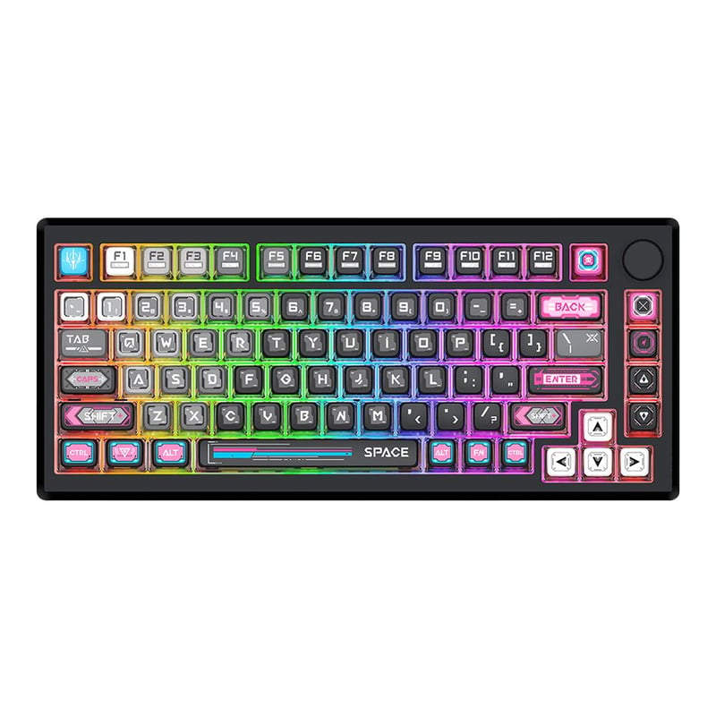 Redragon Uranus Pro 75% Mechanical Keyboard Dual-Mode RGB - 1