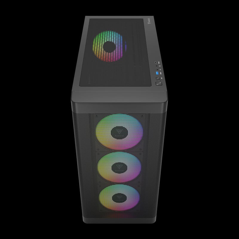 Gamdias Athena M3 Mid-Tower Case Black - 3