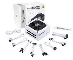 باور سبلاي Segotep GM850W 80+ Gold بالكامل قابل للفصل أبيض - 3