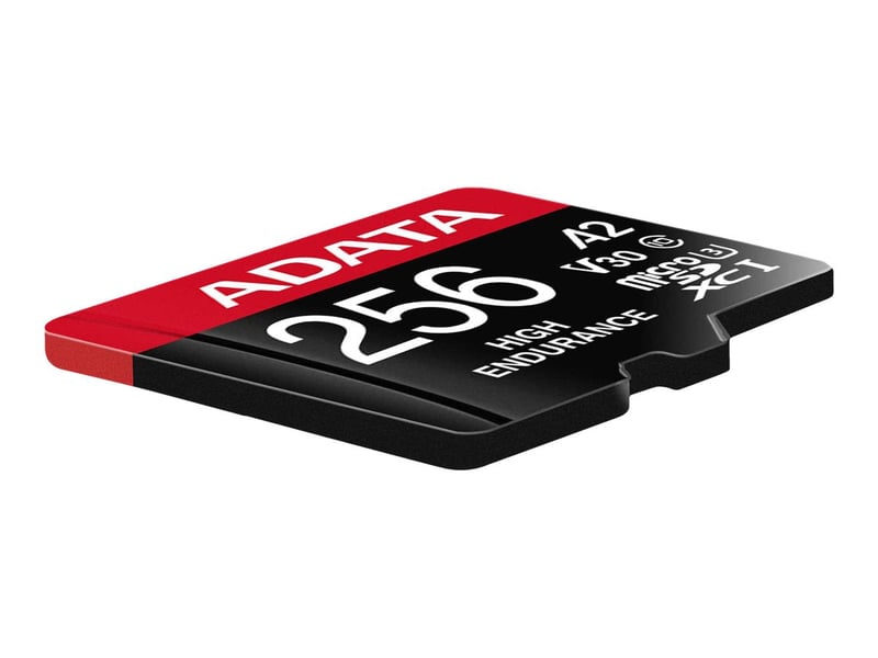 ADATA 256GB microSDXC UHS-I A2 Card with USB-A Adapter - 19