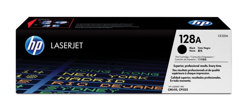 HP 128A Toner Cartridge Black - 1