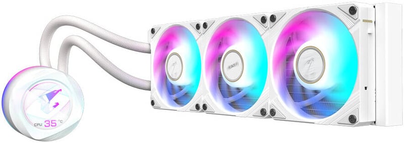 Gigabyte AORUS WATERFORCE II 360 ICE AIO Liquid Cooler White - 2
