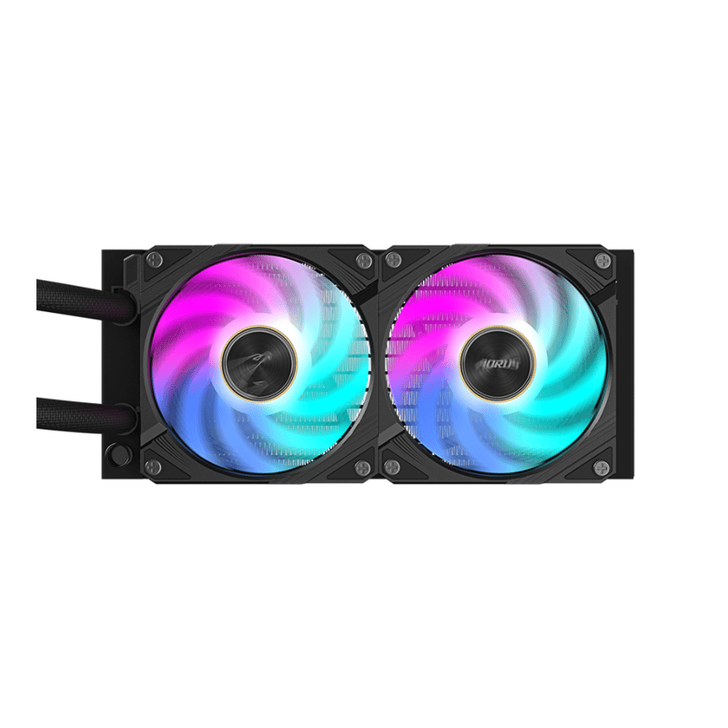 مبرد Gigabyte AORUS WATERFORCE X II 240mm AIO سائل ARGB أسود - 5