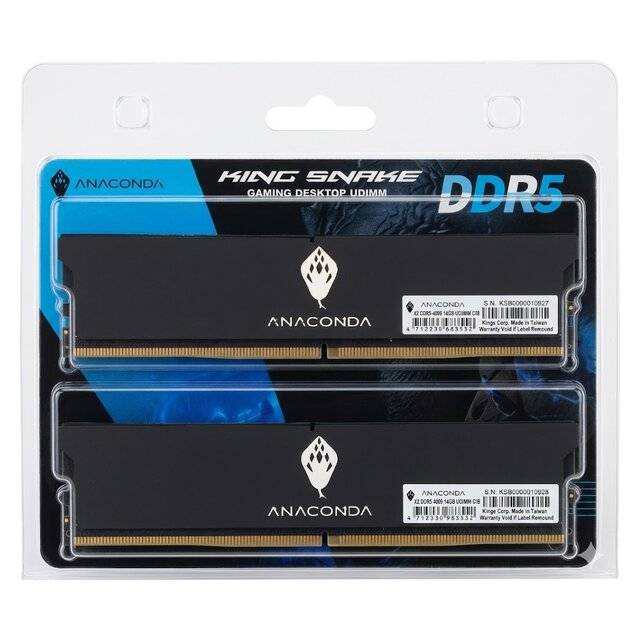 Anaconda DDR5 32GB (2x16GB) 6000MHz Memory Module - 3