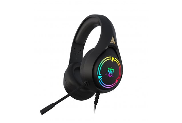 سماعة الألعاب G23 بإضاءة RGB ومكبرات صوت 50 مم (منفذ USB) - 1